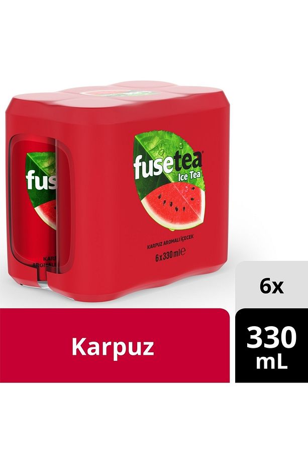 Karpuz Aromalı Içecek Soğuk Çay 330 Ml X 6 Adet - 1
