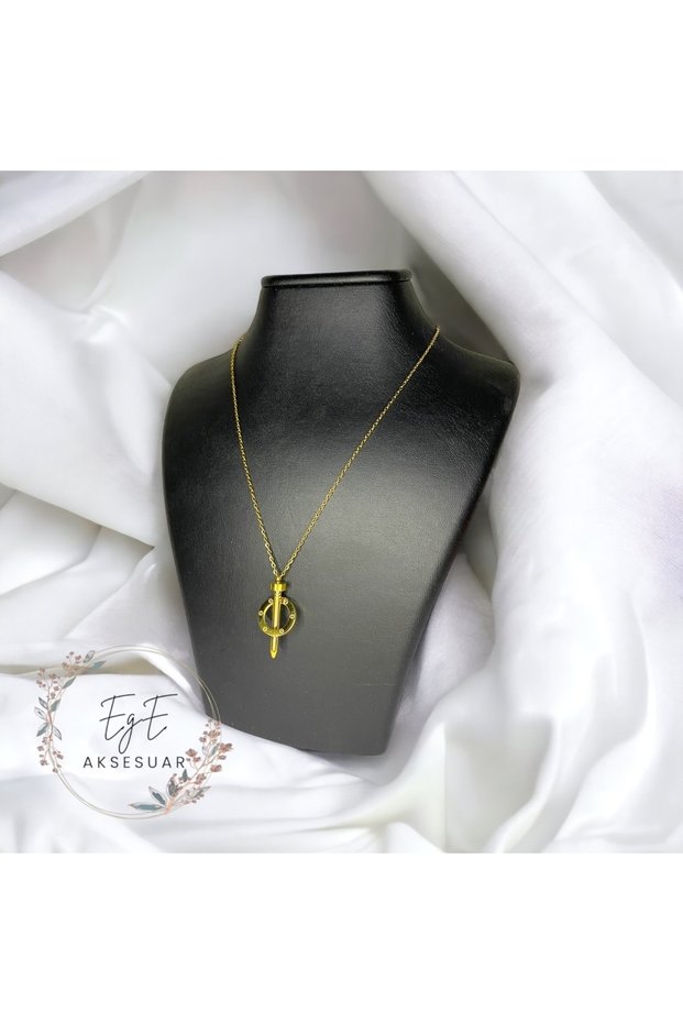 Snap-on Nail Steel Necklace