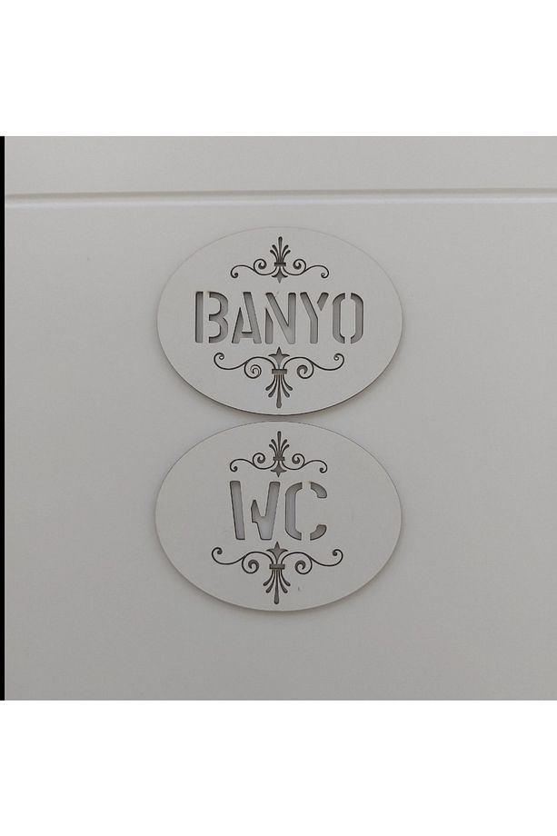 Wc-banyo-mutfak Kapı Tabelası, Tuvalet, Banyo, Mutfak Kapı Dekoru - 3