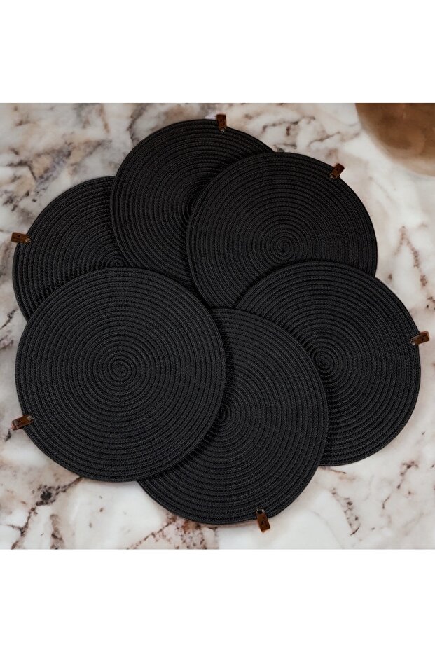 Placemat, 6 - Piece, Charger Plate, Set, Durable, Heat Sensitive, Long Lasting,