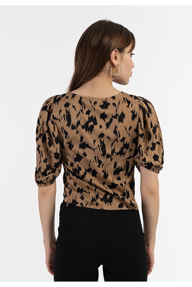 Blusenshirt Drapiertes - 4