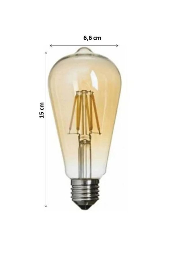 4 W Rustik Led Ampul (3 ADET) - 5
