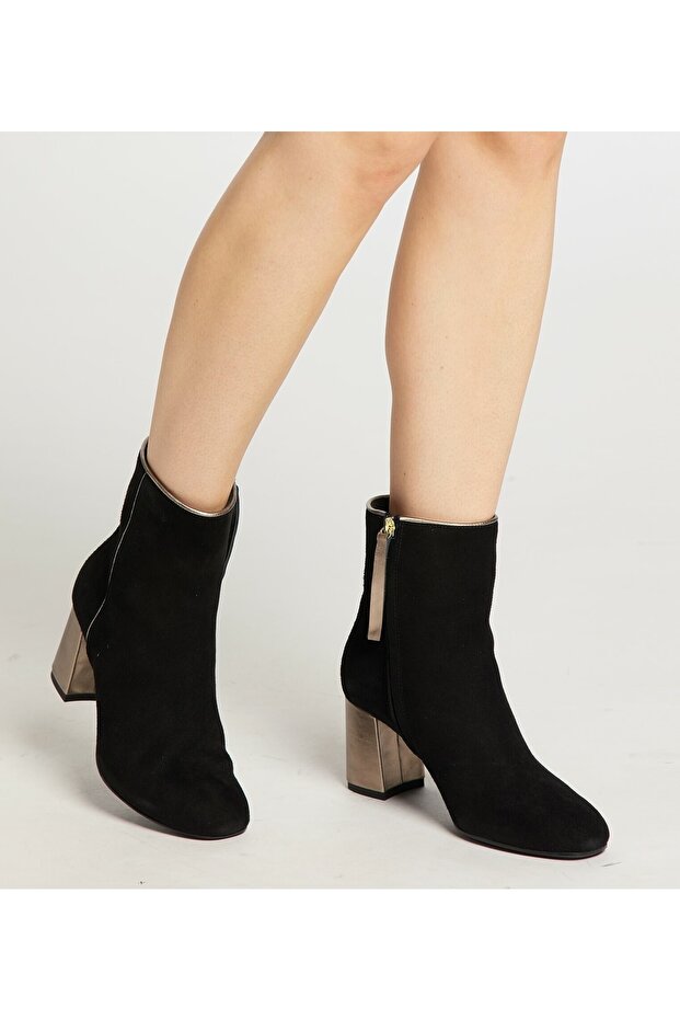 Verloursleder Stiefelette - 1