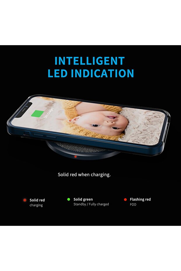 Kablosuz Wireless Şarj Pedi - 7