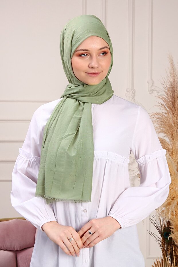 شال من الخيزران بالنعناع