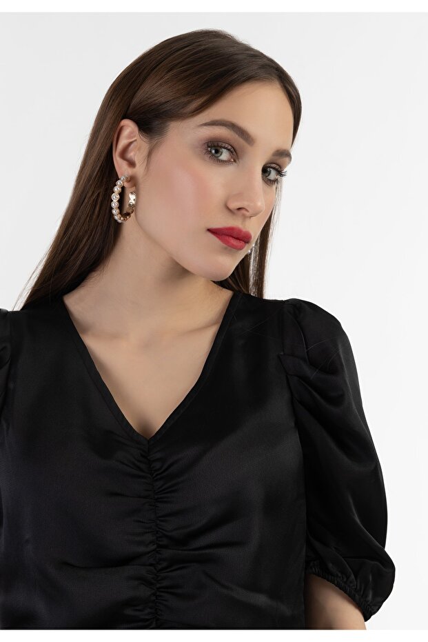 Drapiertes Top caneva - 3