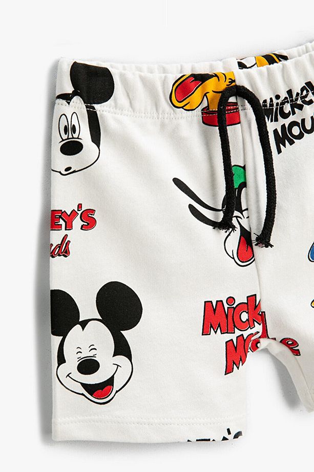Erkek Bebek Mickey Mouse Baskılı Lisanslı Şort 2smb40096tk - 2