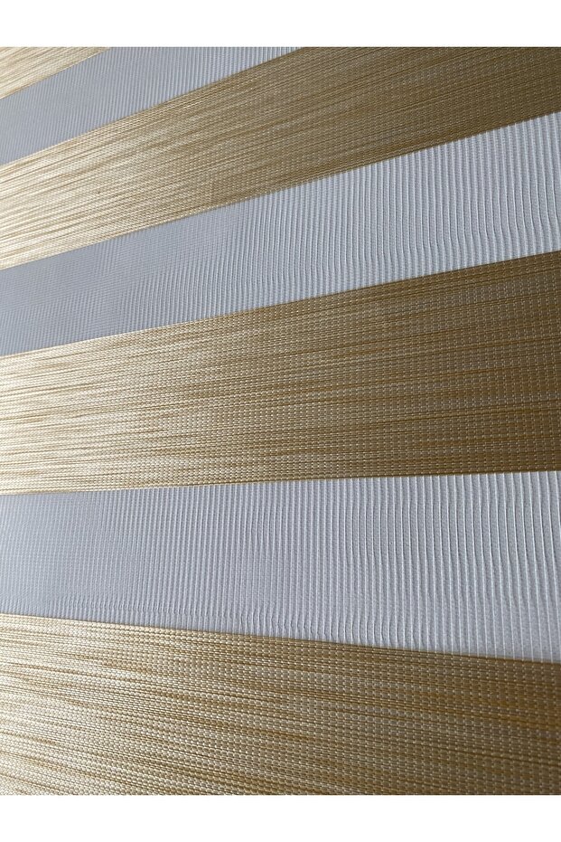 Zebra Perde Gold Bambu - 1