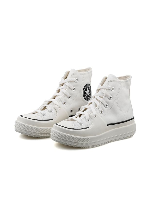 Chuck Taylor All Star Construct Kadın Günlük Ayakkabı A02832c Beyaz - 3