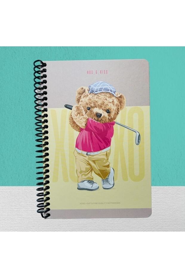 XOXO حلزوني صلب Kpkدفتر 17x24 120 Ypمتقلب
