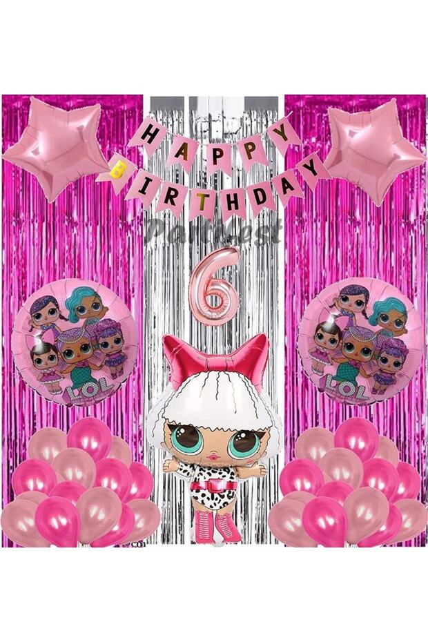 Diva Lol Surprise 6 Year Old Balloon Set Lol Baby Balloon Set Lol Birthday Party Set