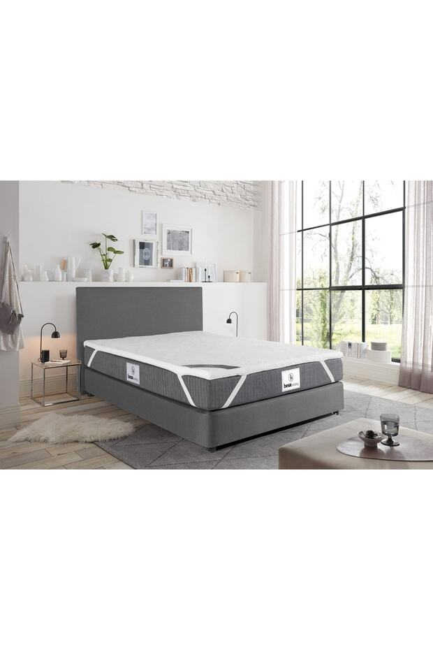 Ortapedik Tek Ve Çift Kişilik 5cm Hiber Soft Yatak Pedi - 1