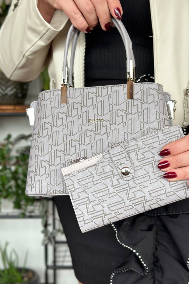 New Season Premium Product Women's Shoulder and Crossbody Bag 3004-gd - Gray Combination