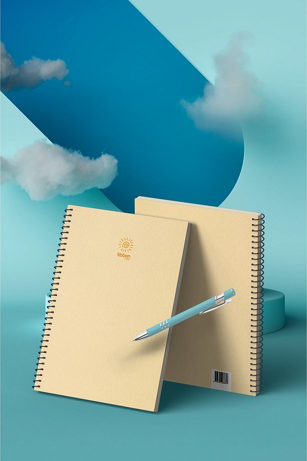 Note Defter Spiralli 3 Lü Set Sarı 56 - 3