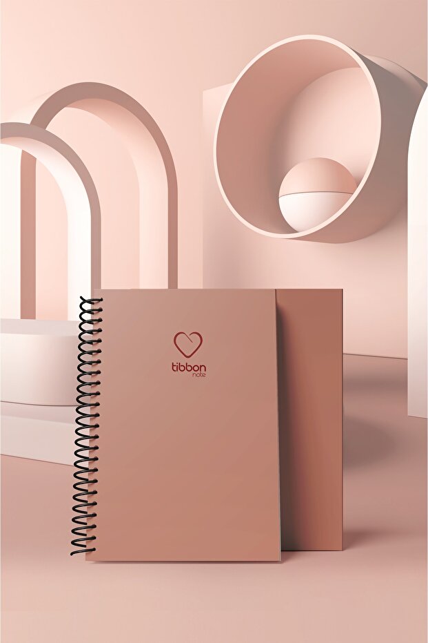 Note Defter Spiralli 3'lü Set Pembe 59 - 5