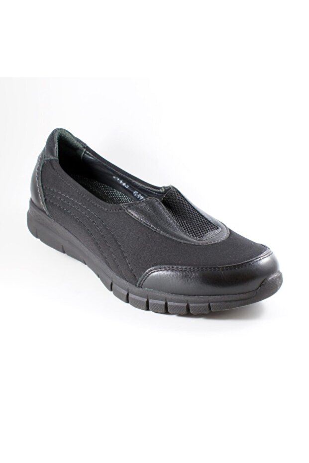 Forellı 29443 Deri Ortopedi Bayan Ayakkabı - 1