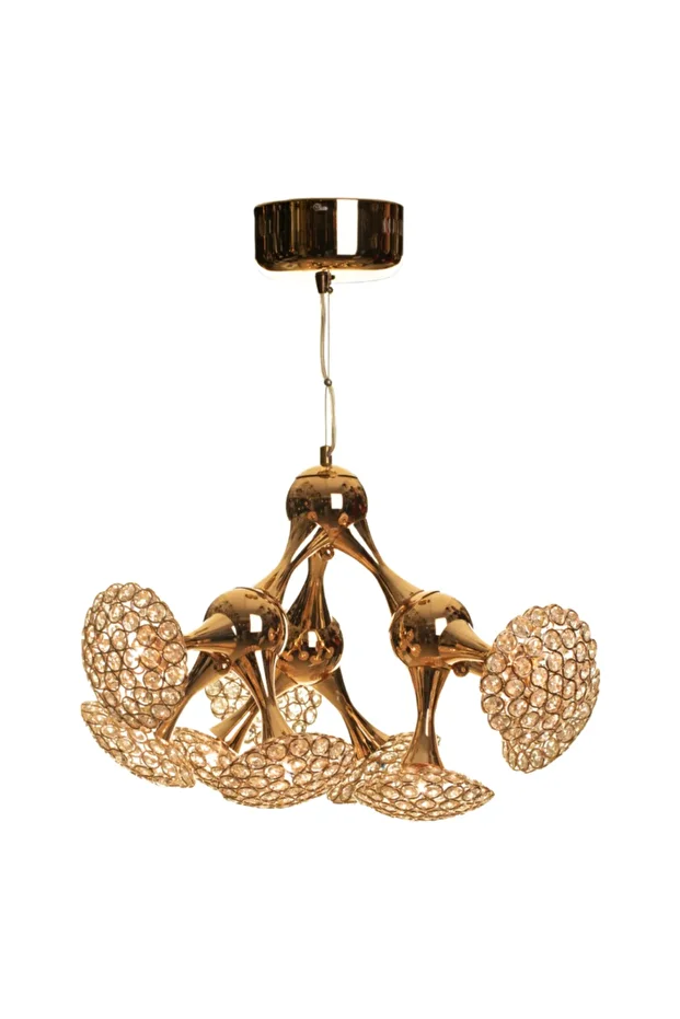 Sarper Gold Kaplama Sarkıt Avize - 2