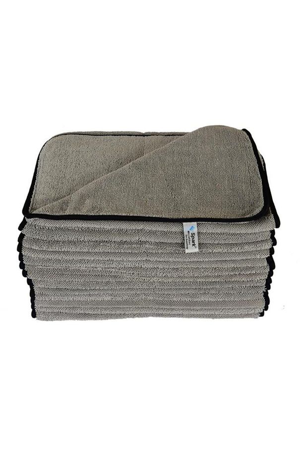 (6 Adet) 2315 Mikrofiber Uber Çift Yüz Ultra Oto Kurulama Ve Temizlik Bezi 40x60 Cm. - 3