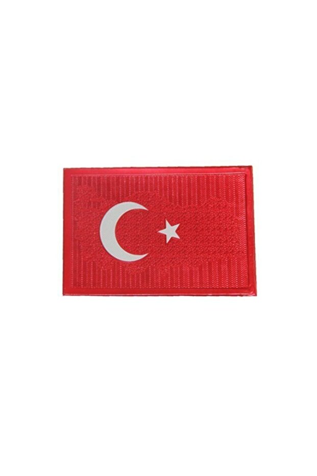 Türk Bayraklı Üç Boyutlu Arma & Patch - 1