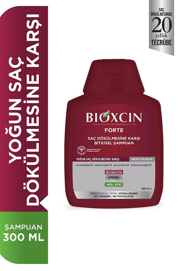 Forte Saç Dökülmelerine Karşı Bitkisel Şampuan 300 Ml - 1