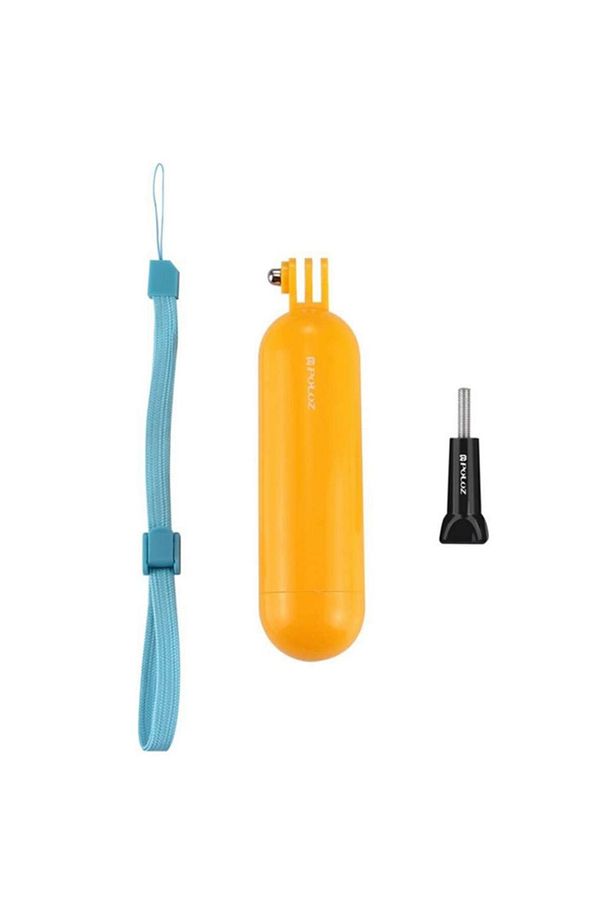 Puluz Hero Uyumlu Bobber Şamandıra Su Altı Monopod - Sarı - 5