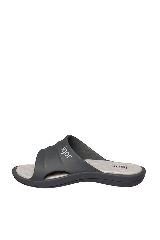 V113 Pul Çocuk Gri Sandalet - 1