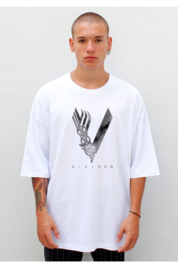 Μπλουζάκι Vikings Oversize - 1