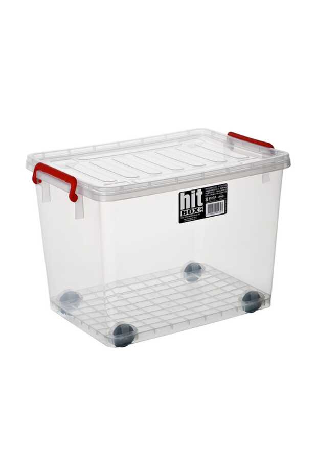 Wheeled Storage Box 31.8 Liters Food Grade Wheeled Case No22 Hit Box - Bo280