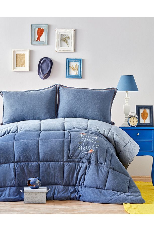 Çift Kişilik Nood Indigo Cotton Comfort - 4