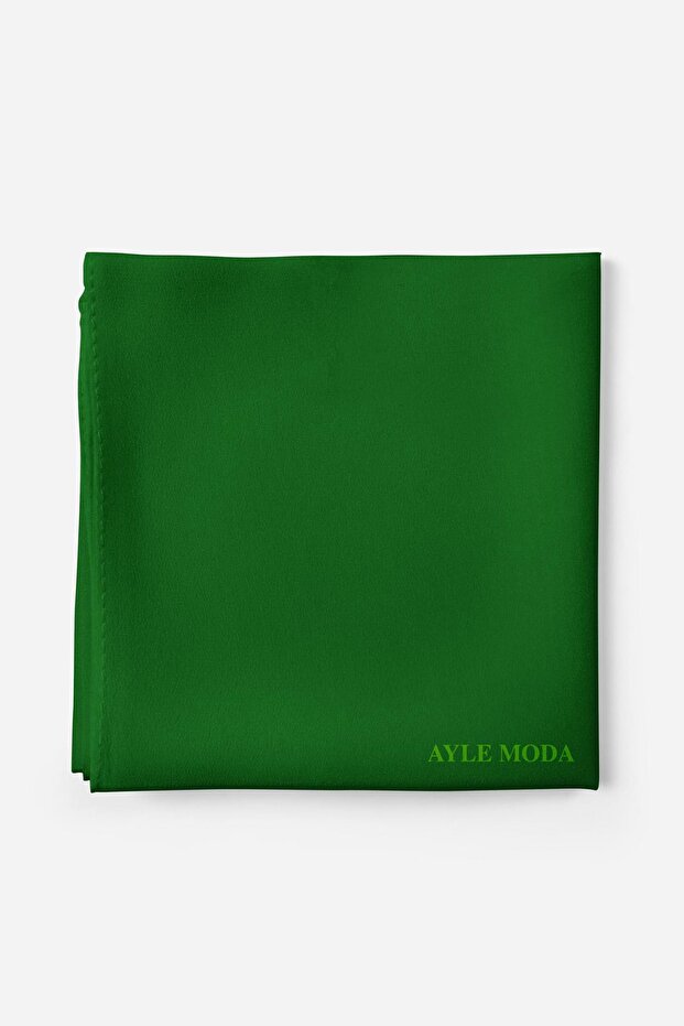 Yesil Şifon Şal SS052