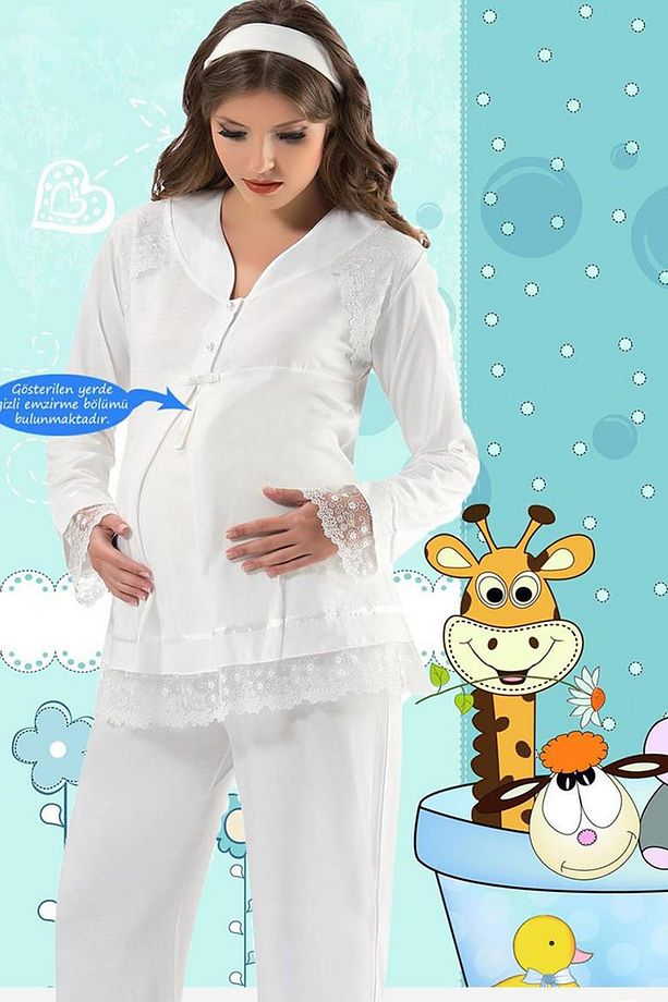 Hamile Lohusa Pijama Takımı - 1