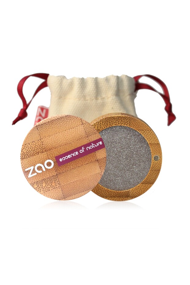 Organik Göz Farı - Bamboo Pearly Eye Shadow 107 Brown Grey 3 Gr 3700756601076 - 1