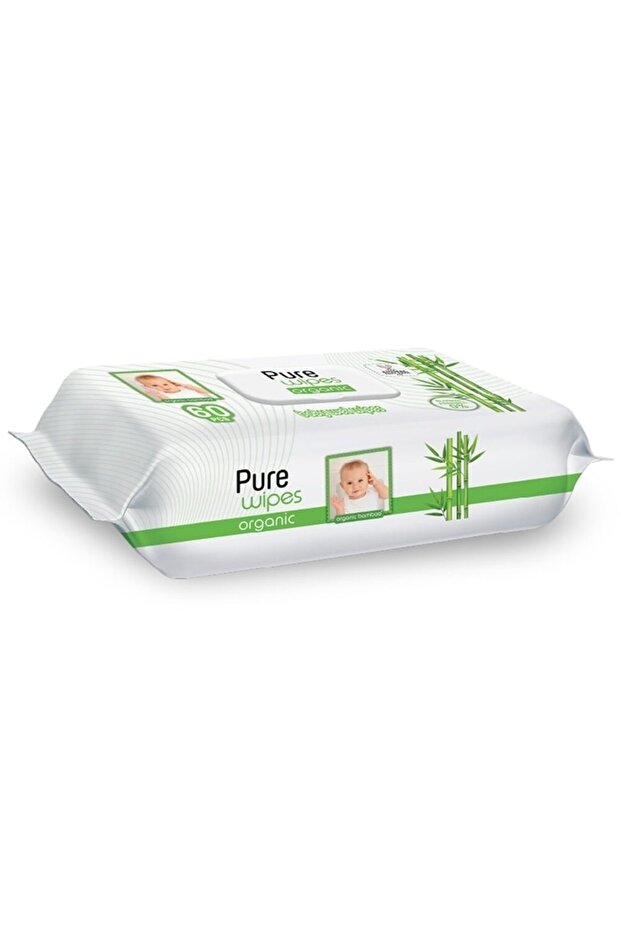 Wipes Bambu Islak Havlu 60'lı - 4