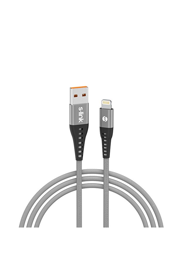 Sl-stm60l 3a Fast Şarj Lightning Gri Data + Sarj Kablosu - 2