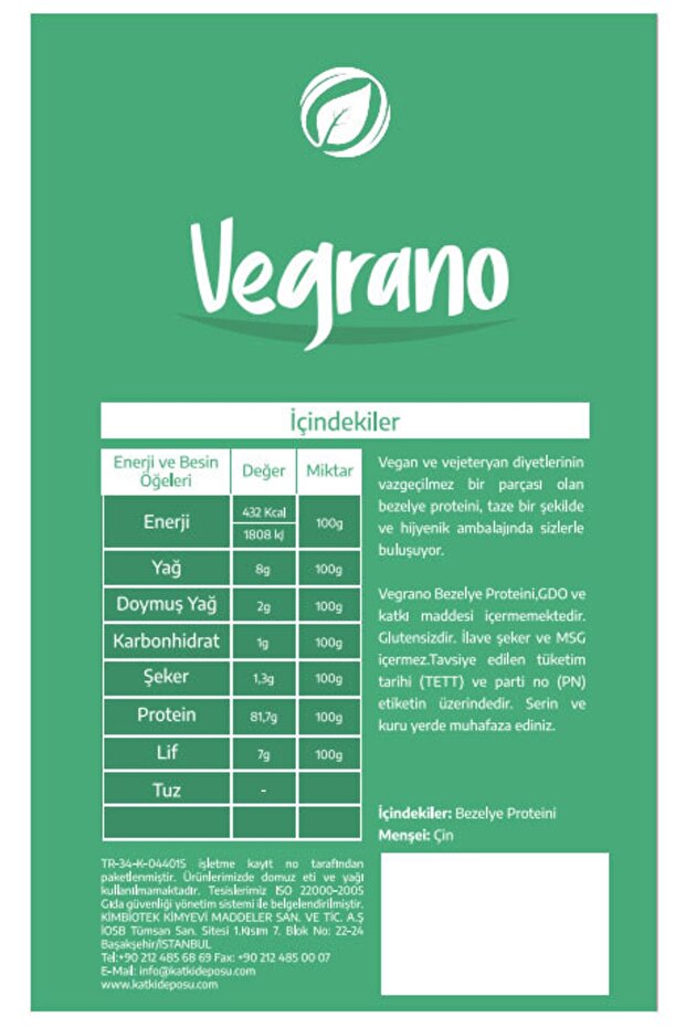 Bezelye Proteini 300 G - 2