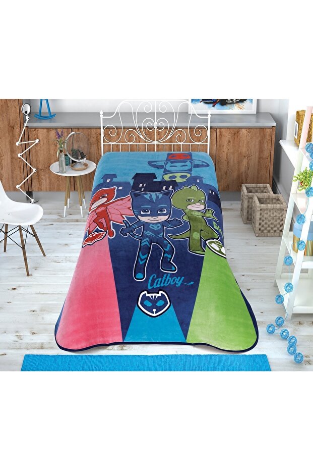 Licensed Pj Masks Move Single Blanket - D2R