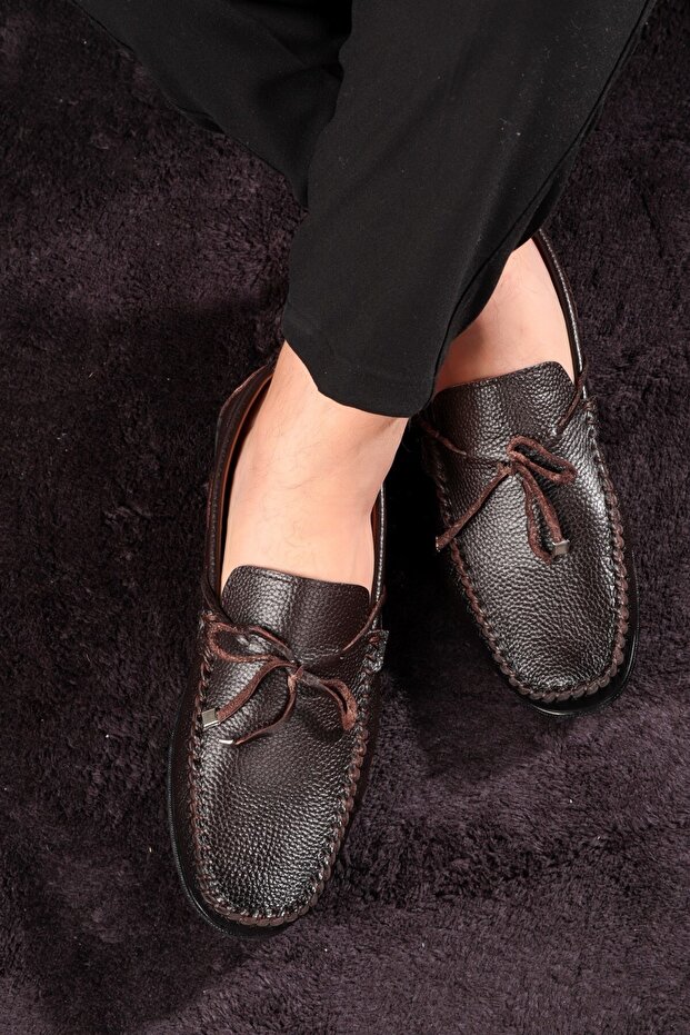 Borde Genuine Leather Men's Casual Shoes, Loafer Shoes, Light Shoes