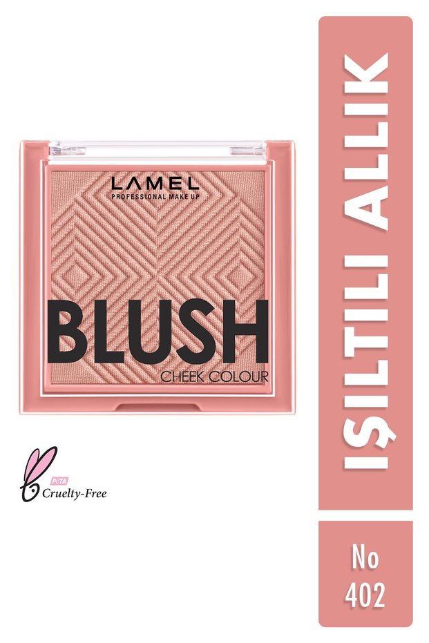 Lamel Shimmer Blush Blush Cheek Color No 402