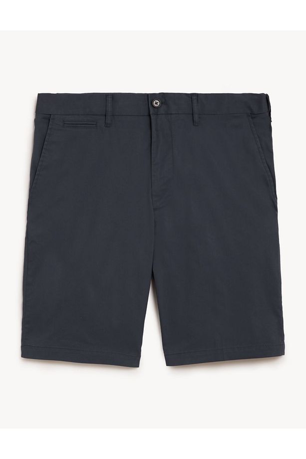 Regular Fit Chino Şort - 6