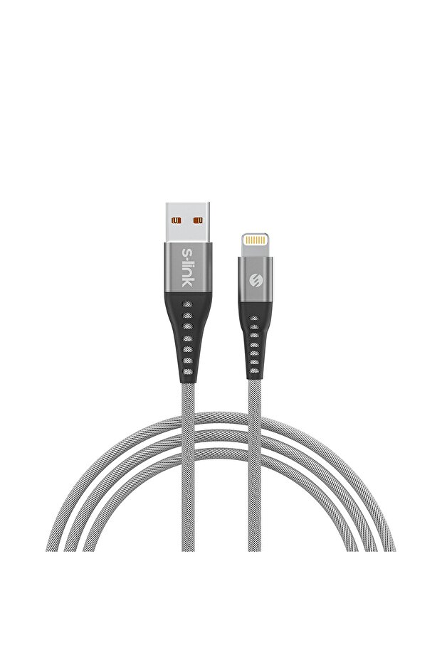 Sl-stm60l 3a Fast Şarj Lightning Gri Data + Sarj Kablosu - 1