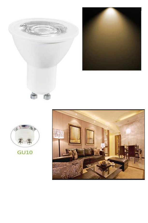Led Value 5w(50W) Par16 Led Spot Ampul Sarı (12 ADET) - Gu10 Duy - 3
