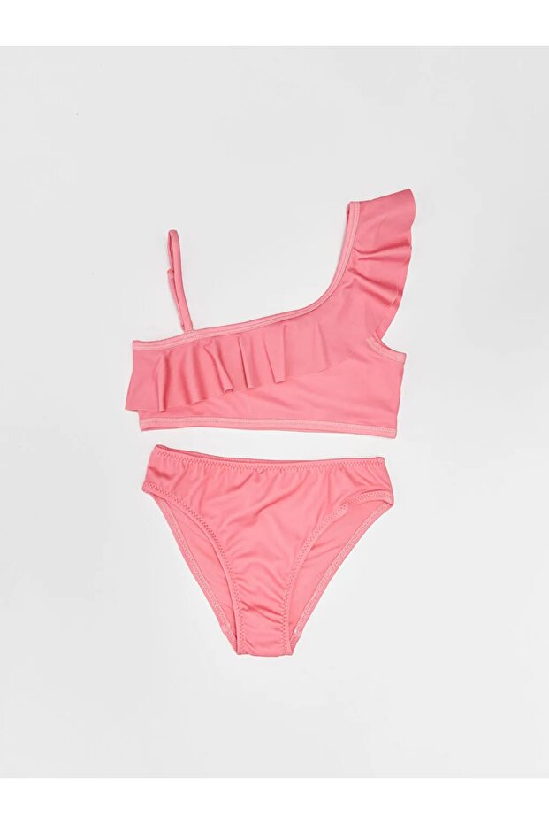 Ruffle Detailed Girl's Bikini Set