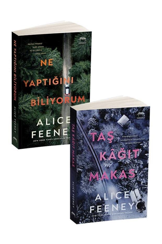 Taş Kağıt Makas - Ne Yaptığımı Biliyorum / Alice Feeney 2 Book Set