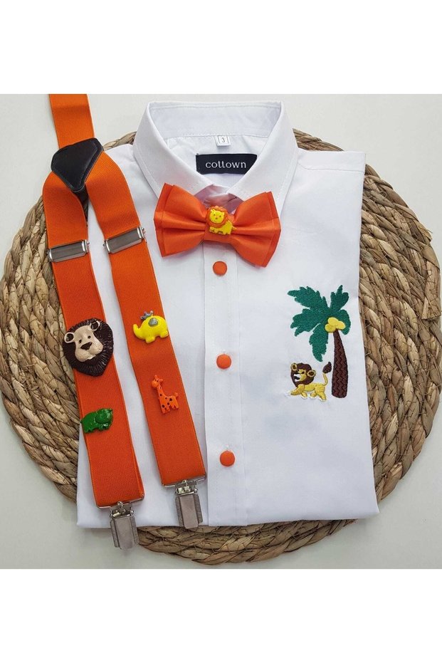 Saferi Concept Sling Bow Tie Shirt