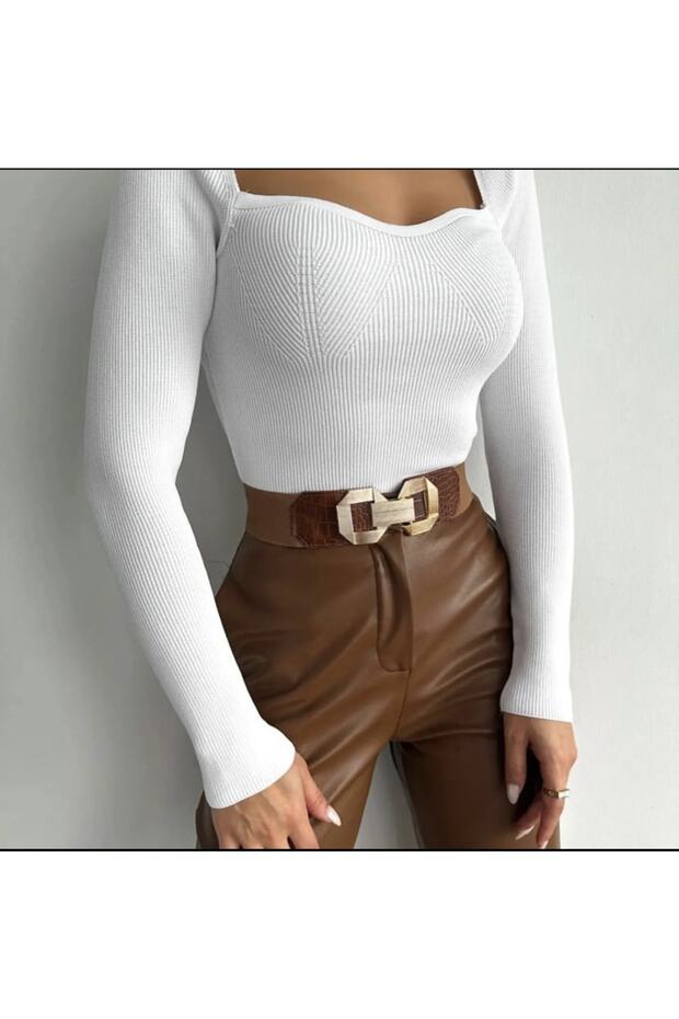 Women's Brown Gold Snap Buckle Dress Jean Belt