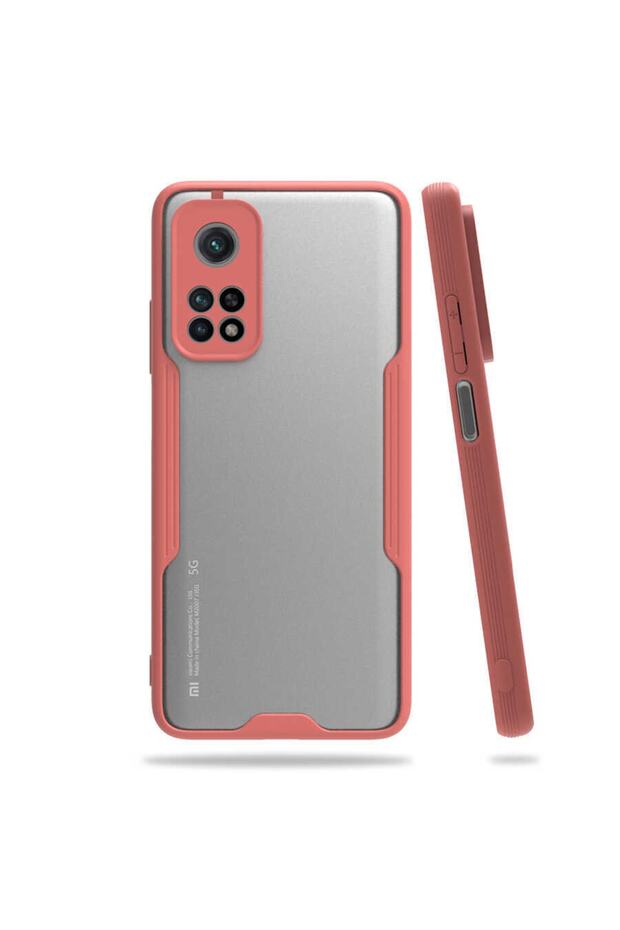 Xiaomi Mi 10t Pro 5g Case with Camera Protection Frosted Transparent Parfait Cover on the Back
