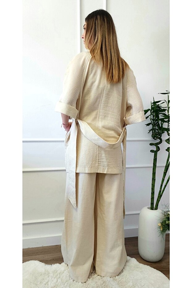 Kadın Ceket Bej - 7