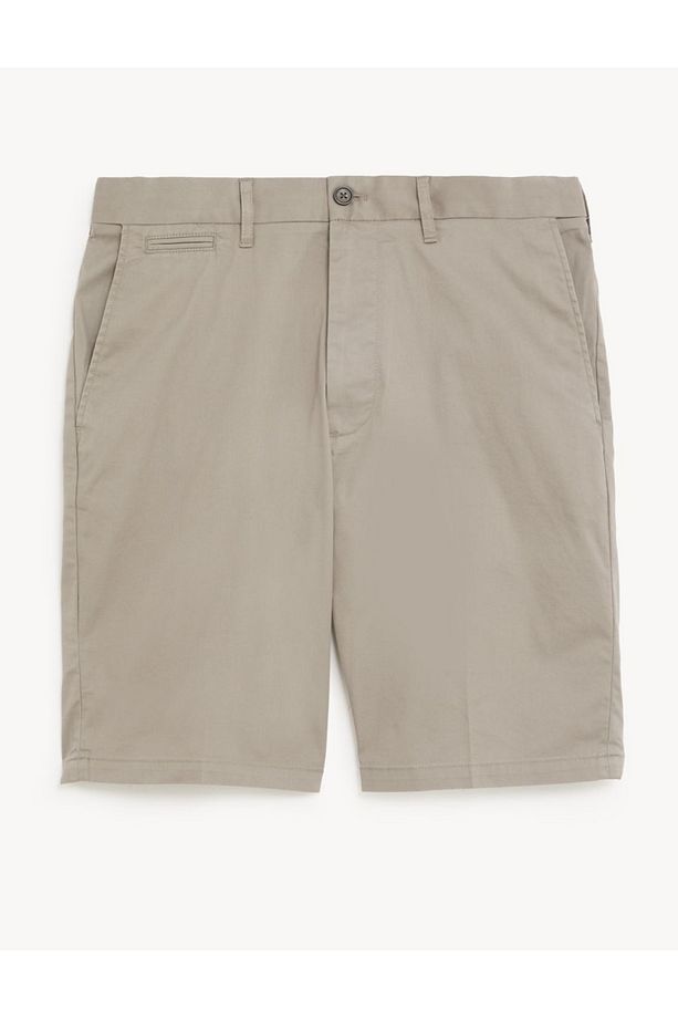 Regular Fit Chino Şort - 6