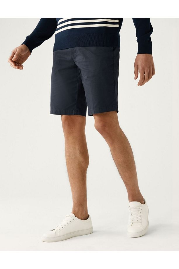 Regular Fit Chino Şort - 2