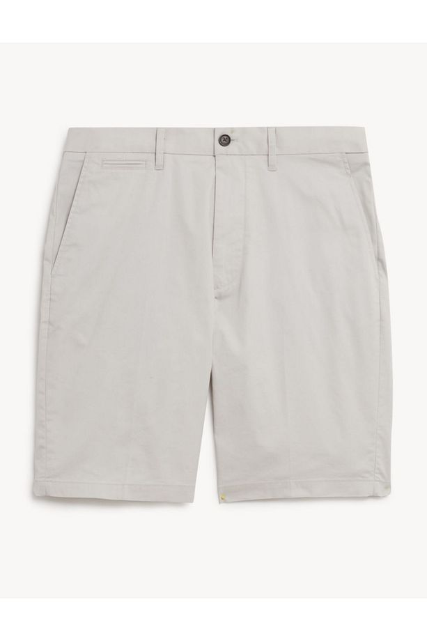 Regular Fit Chino Şort - 6